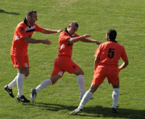 Gianluca Littarru, oggi ha segnato due gol.