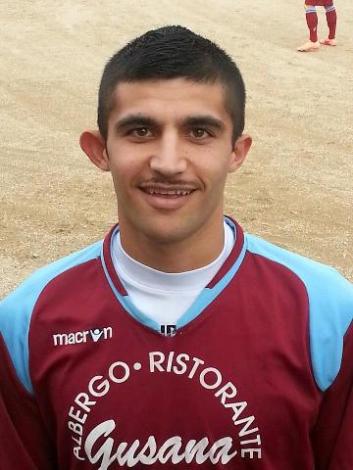 Matteo Ladu, difensore dell'Ollolai