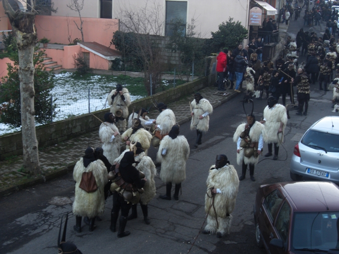 Sos Merdules Bezzos di Ottana ieri a Ollolai