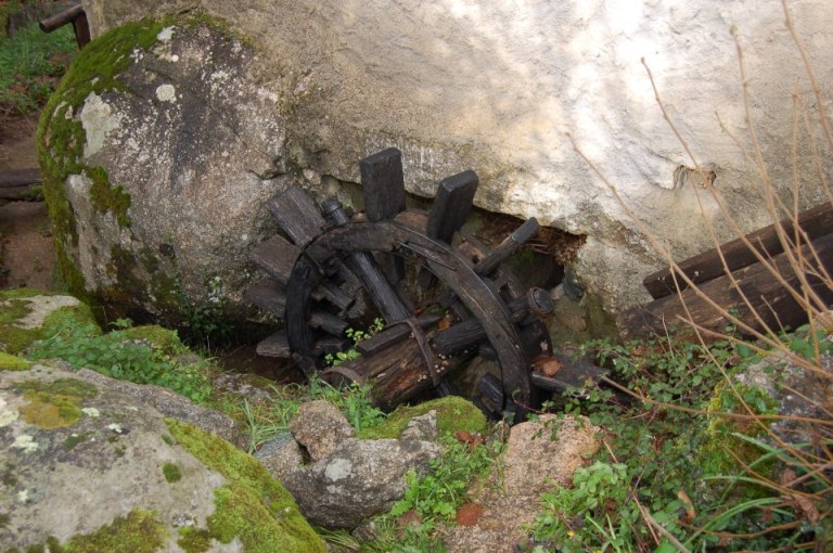 Ruota della gualchiera Bellu a Tiana (F. Cooperativa educare insieme)