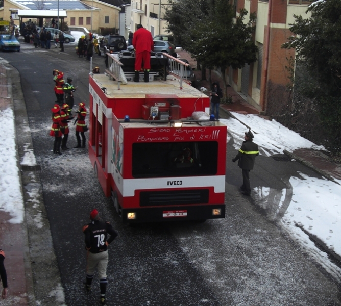 Il carro dei Pompieri