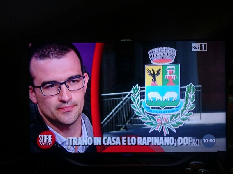 Michele Arbau durante la diretta