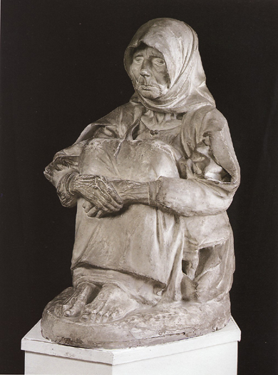 F. Ciusa - La madre dell'ucciso