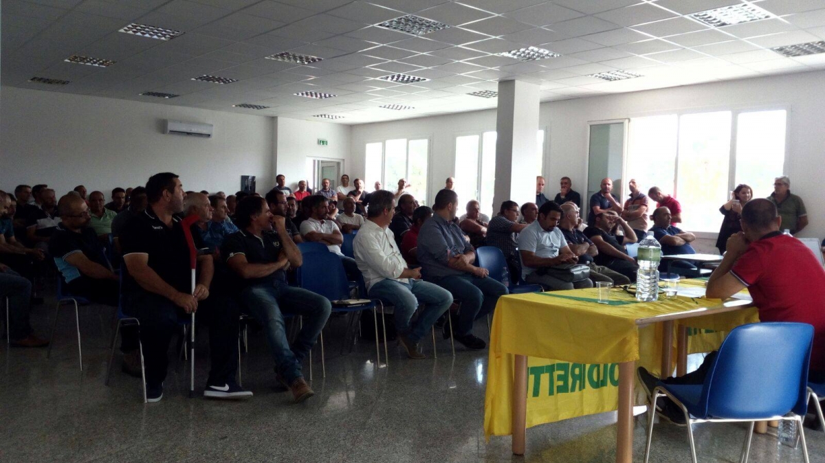 Una recente assemblea nel nuorese