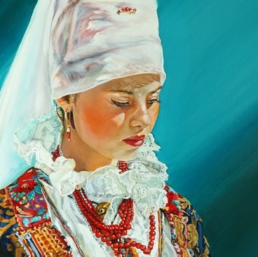 Una delle opere di Cristina Maddalena 