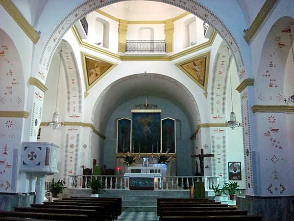 Interno della chiesa parrocchiale di Sarule