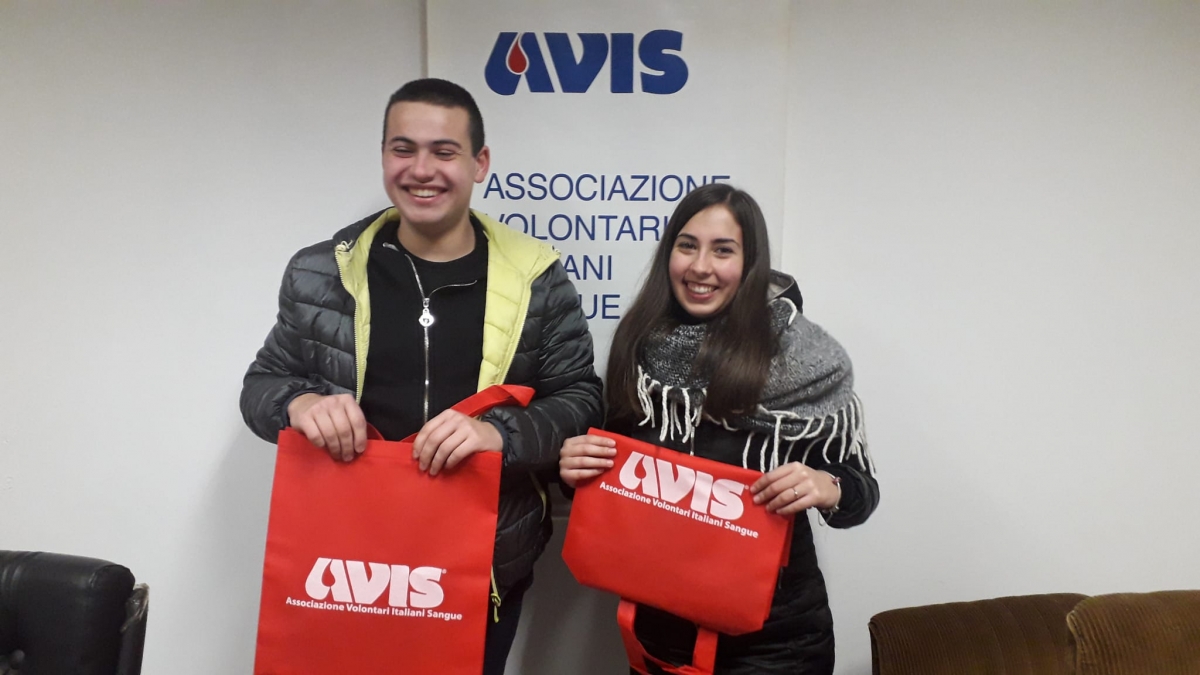 Due dei quattro giovani premiati